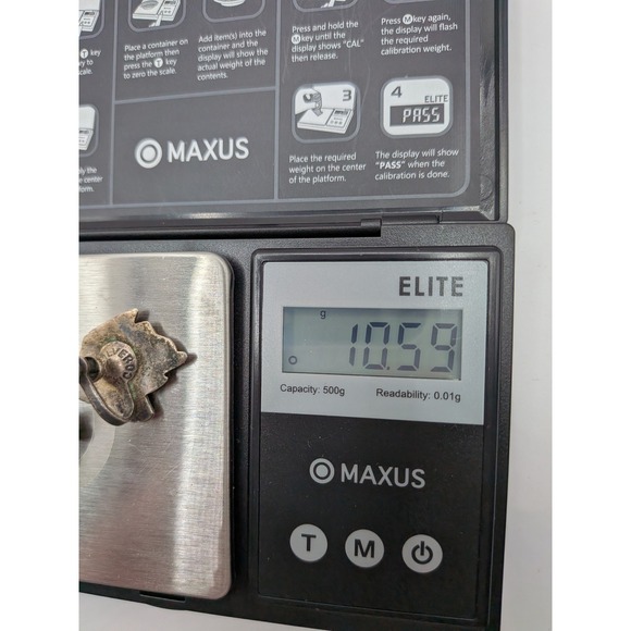 Vintage Sterling Silver Mexico Fish Earrings Screw Back Marlin Koi Fish Nautical - Picture 10 of 12